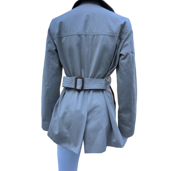 Banana Republic Tan Short Trench Coat, XS * wom897 - Picture 12 of 13